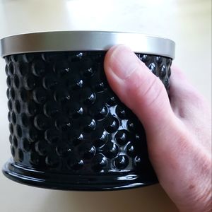 Home Worx 3 wick candle.  Black Tie fragrance